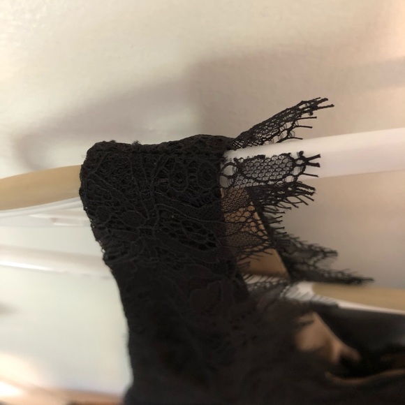 BCBG Willa Black Lace Dress - Picture 5 of 7